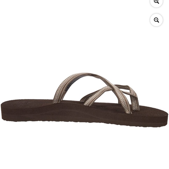 Teva Womens Olowahu Flip-Flop 5 Antiguous Birch SZ 9 NWOT SOLD OUT - Picture 5 of 7